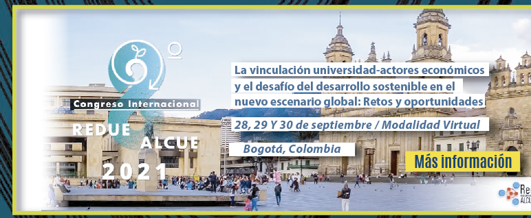 8° Congreso Internacional REDUE-ALCUE: 'La vinculación universidad-actores económicos y el desafío del desarrollo sostenible en el nuevo escenario global: retos y oportunidades' (Ms informacin)